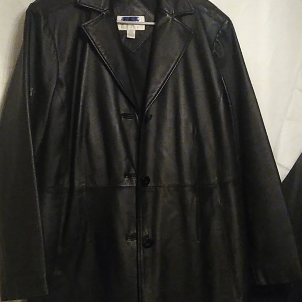 Leather jacket